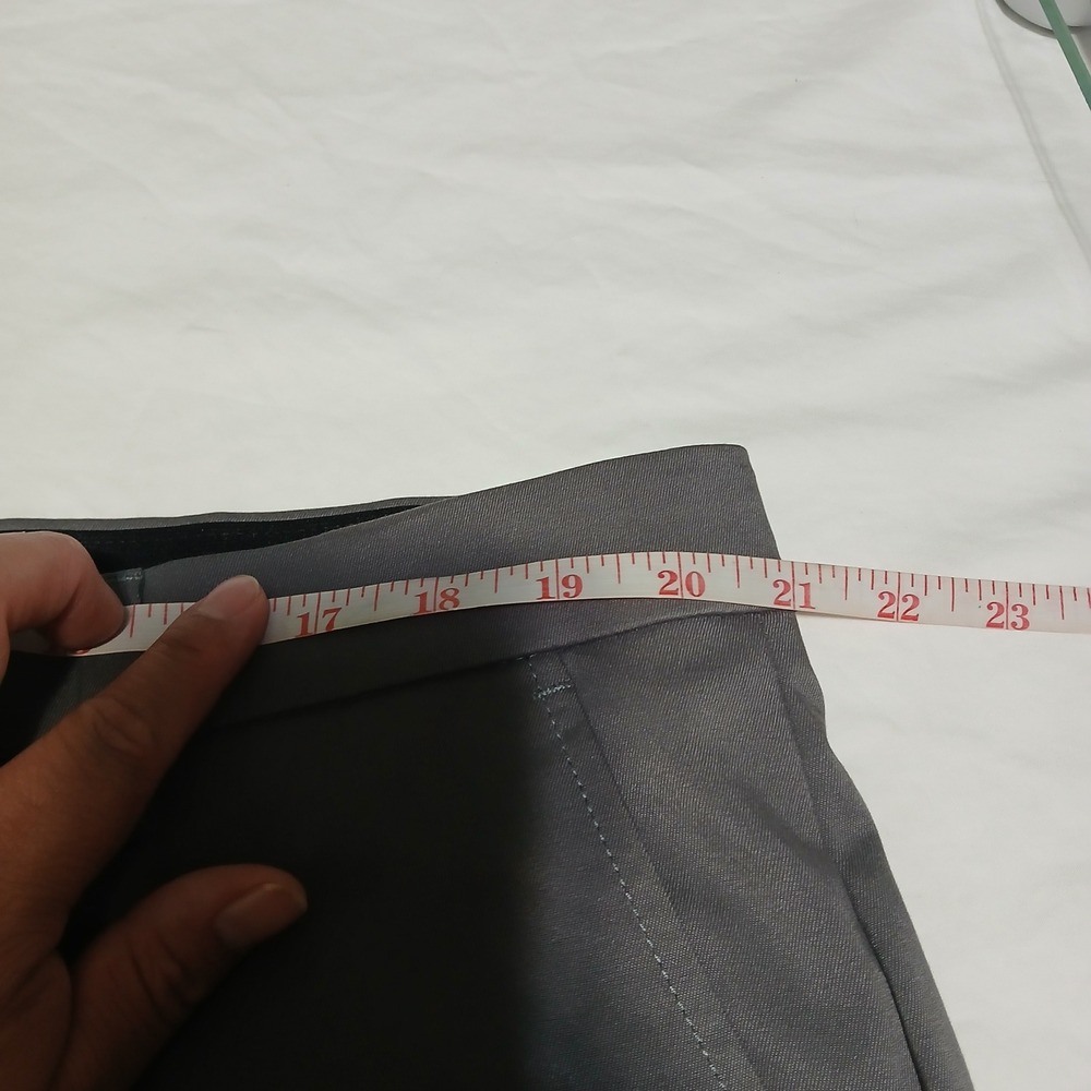 Amazon Essentials Gray Slim Fit Dress Pants Stretch 40x32‎ - Picture 6 of 7